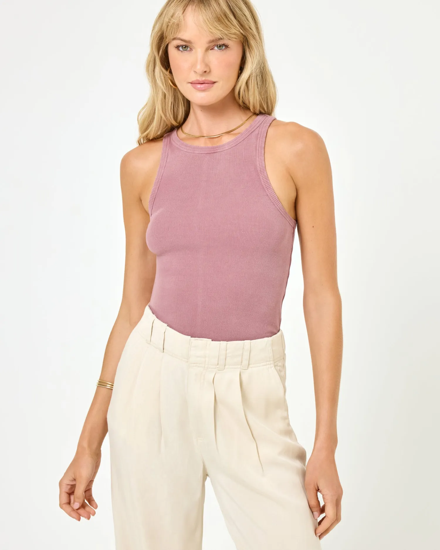 Online Rewind Tank - Smoky Quartz Tops|Basics