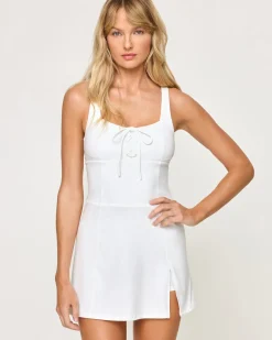 Discount Ringside Dress - White Dresses & Jumpsuits