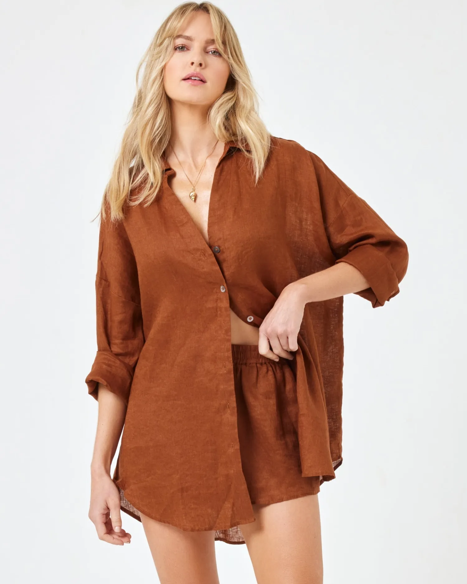 Online Rio Short - Coffee Sets|Cover-ups