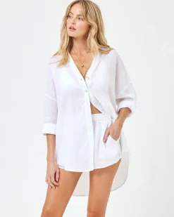 Hot Rio Tunic - White Sets|Cover-ups