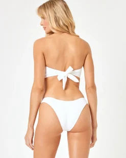 Fashion Rocky Bikini Bottom - White Classic|Bikini Bottoms