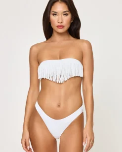 Fashion Rocky Bikini Bottom - White Classic|Bikini Bottoms