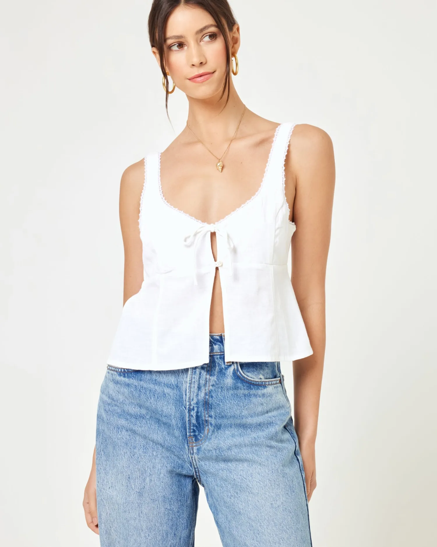 Outlet Rosa Top - Cream Tops