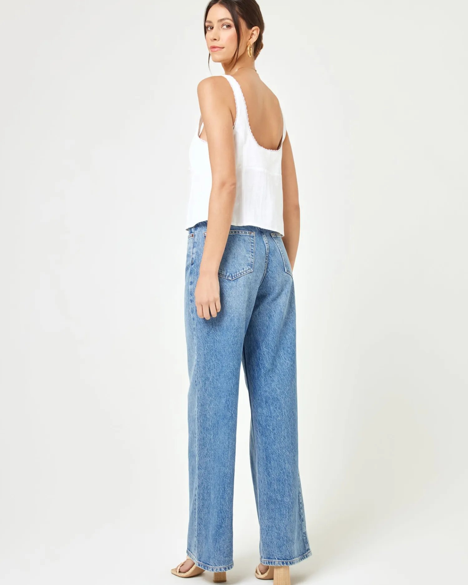 Outlet Rosa Top - Cream Tops