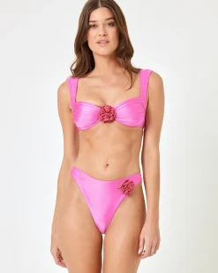 Online Rosette Leilani Bikini Bottom - Pink Quartz Bitsy|Bikini Bottoms