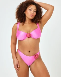 Online Rosette Stella Bikini Top - Pink Quartz Bikini Tops