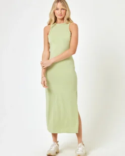 Online Sawyer Dress - Celery Dresses & Jumpsuits