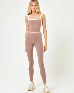 Discount Sidelines Legging - Fawn-Cream Bottoms