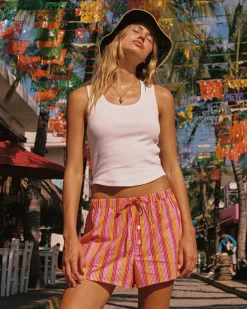 Clearance Skipper Short - Bondi Babe Stripe Sets|Cover-ups