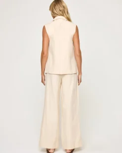 Outlet Sofie Trouser - Flax Sets|Bottoms