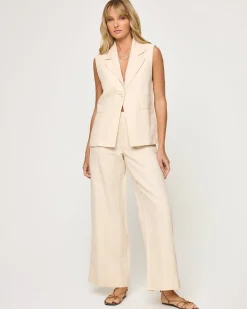 Outlet Sofie Trouser - Flax Sets|Bottoms