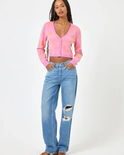 Best Spring Fling Sweater - Hibiscus Kiss Sweaters|Tops