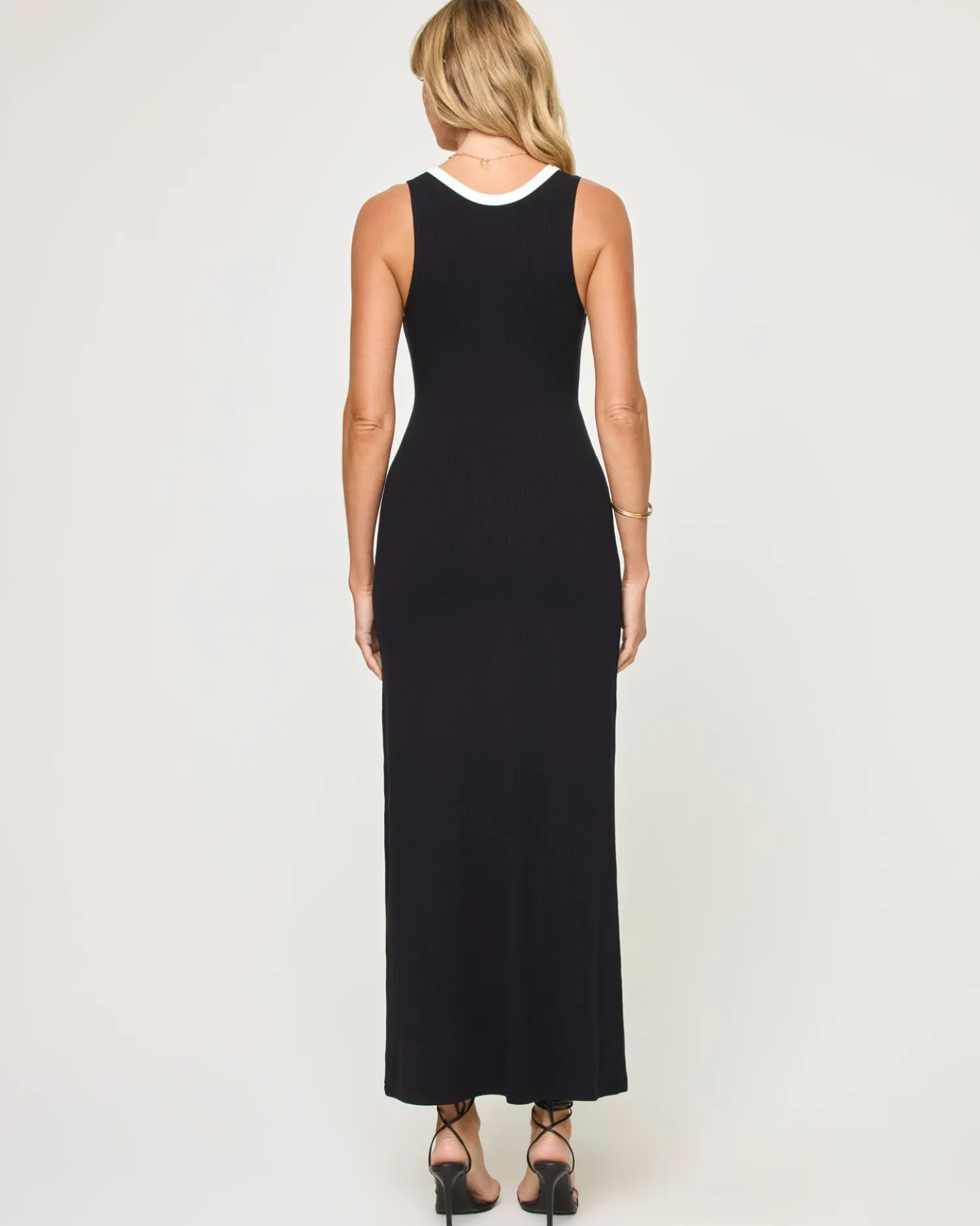 Best Steph Dress - Black-Cream Dresses