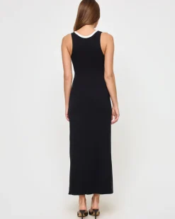 Best Steph Dress - Black-Cream Dresses