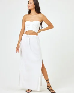 Clearance Summer Feels Skirt - Cream Sets|Bottoms