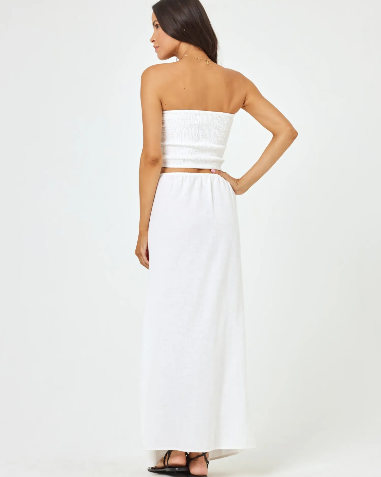 Clearance Summer Feels Skirt - Cream Sets|Bottoms