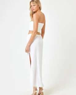 Fashion Summer Feels Tube Top - Cream Sets|Tops
