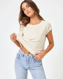 Outlet Sunday Tee - Bone Tops|Basics