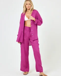Clearance Sundown Cargo Pant - Berry Sets|Cover-ups