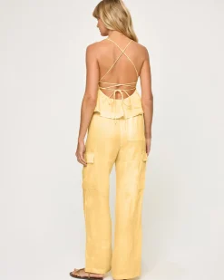 New Sundown Cargo Pant - Daisy Sets|Bottoms