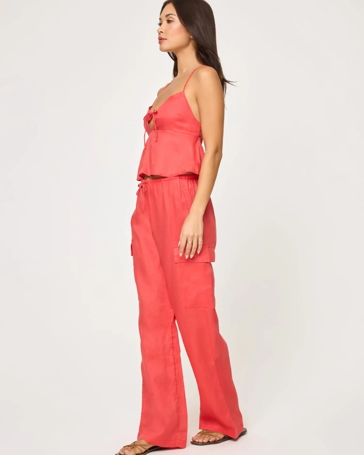 Online Sundown Cargo Pant - Grapefruit Sets|Bottoms