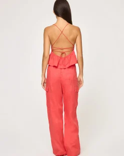 Online Sundown Cargo Pant - Grapefruit Sets|Bottoms