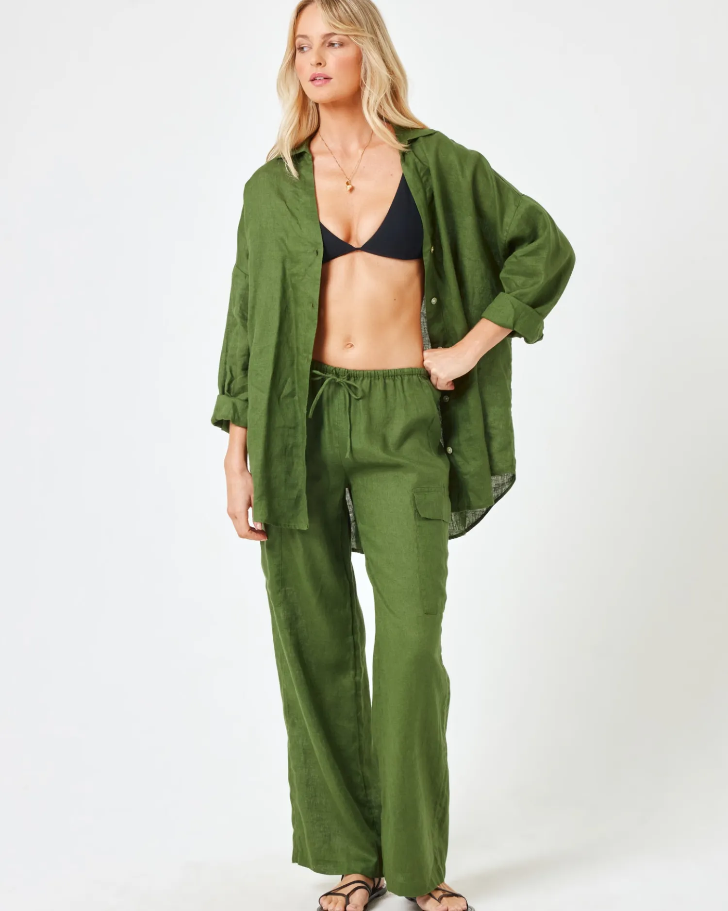 Online Sundown Cargo Pant - Jungle Sets|Bottoms