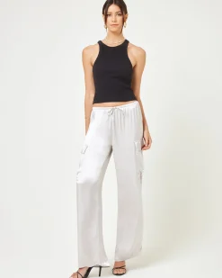 Best Sundown Cargo Pant - Silver Bottoms