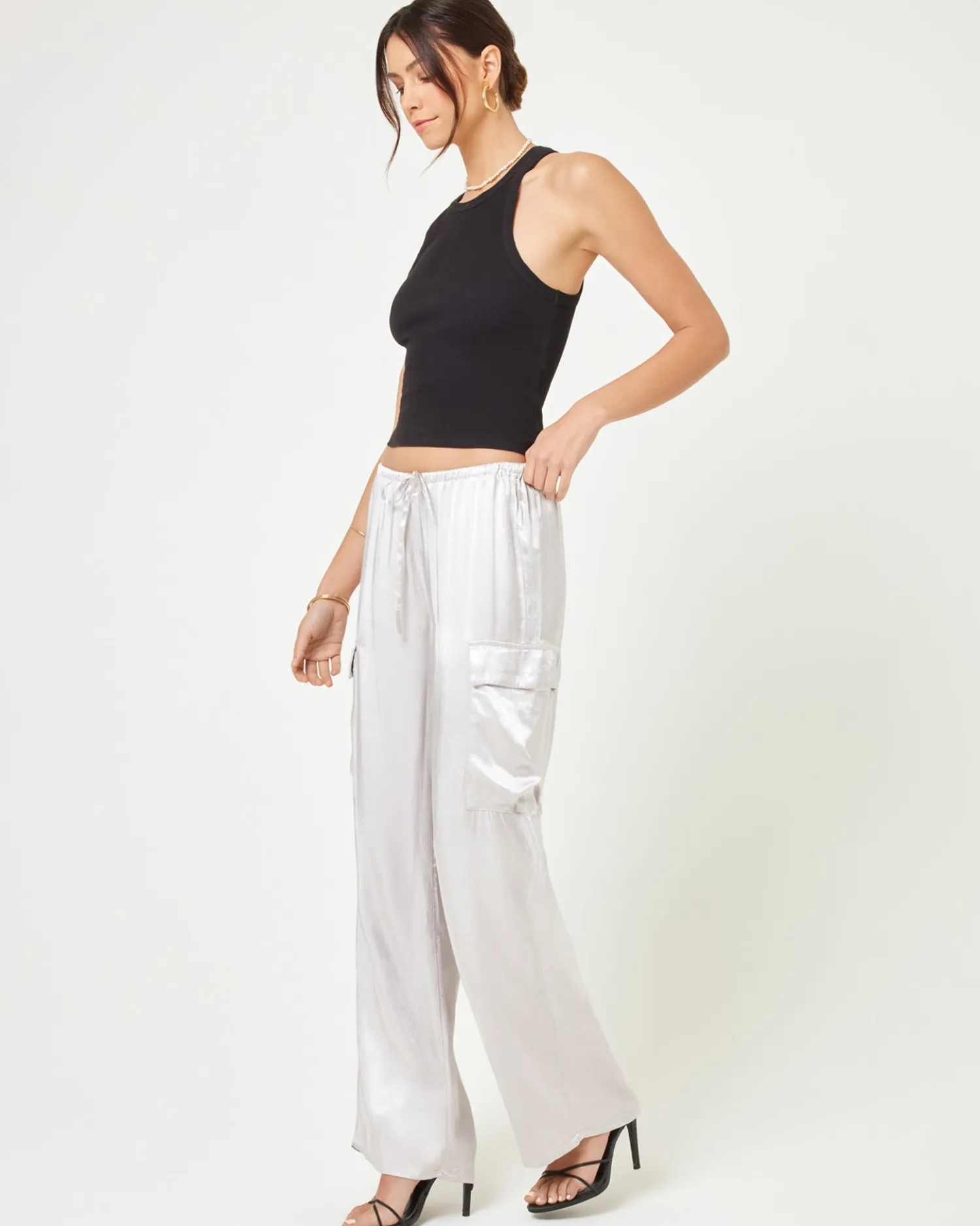 Best Sundown Cargo Pant - Silver Bottoms