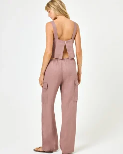 Outlet Sundown Cargo Pant - Smoky Quartz Sets|Bottoms