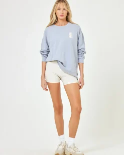 Fashion Sunnyside Sweatshirt - Haze Tops & Bras|Loungewear