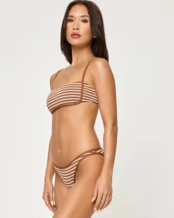 Discount Suzi Bikini Bottom - Brown Sugar Classic|Bikini Bottoms