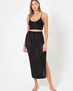 Clearance Sweet Talk Skirt - Black Sets|Bottoms