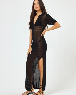 Fashion Sydney Cover-Up - Black Cover-ups