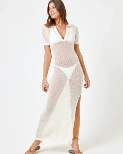 Clearance Sydney Cover-Up - Cream Cover-ups