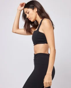 Online The Breaks Bra - Black Tops & Bras