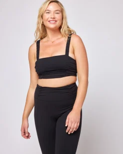 Online The Breaks Bra - Black Tops & Bras