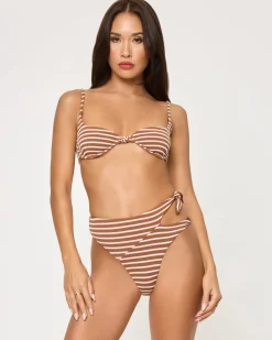 New Tulip Bikini Top - Brown Sugar Underwire|Bikini Tops