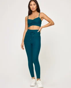 Fashion Turner Legging - Deep Teal Bottoms