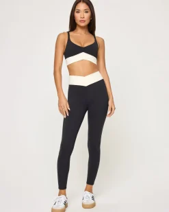 Online Unmatched Bra - Black-Cream Tops & Bras