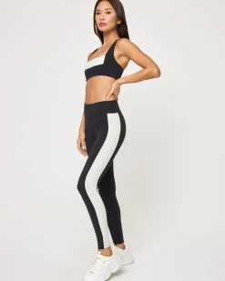 Hot Uppercut Bra - Black-Cream Tops & Bras