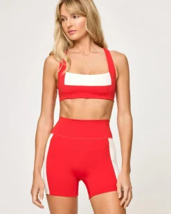 Sale Uppercut Short - Flame-Cream Bottoms