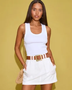 Best Vayla Skort - Cream Bottoms|Basics