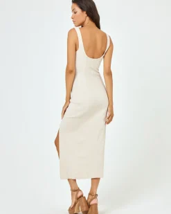 Fashion Vivienne Dress - Bone Basics|Dresses