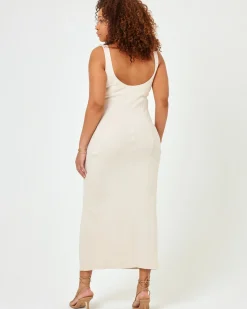 Fashion Vivienne Dress - Bone Basics|Dresses