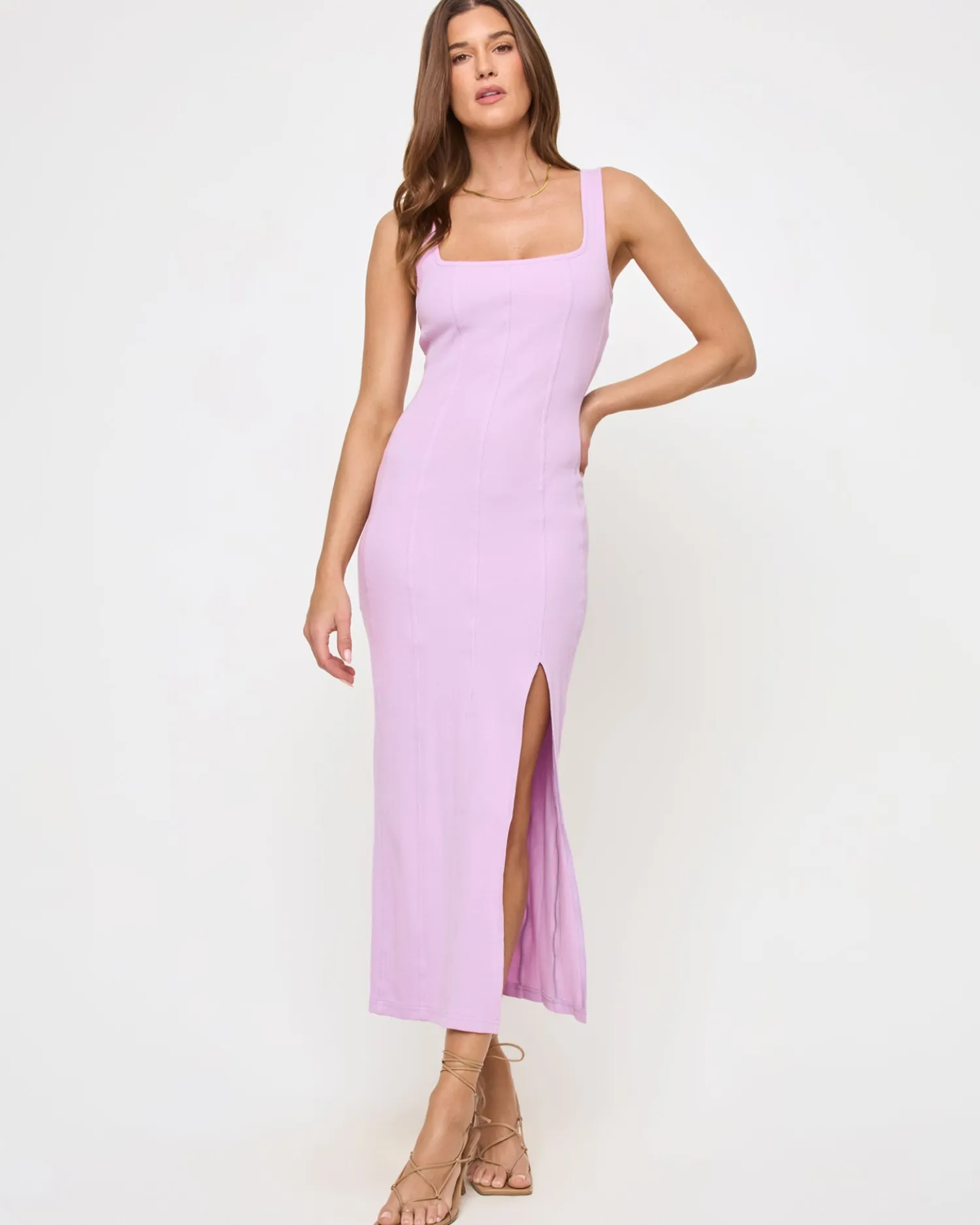 Clearance Vivienne Dress - Light Iris Dresses|Basics