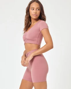 Clearance Warren Crop - Rose Tops & Bras