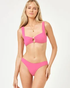 Hot Willow Bikini Top - Bubblegum Pink Bralette|Bikini Tops