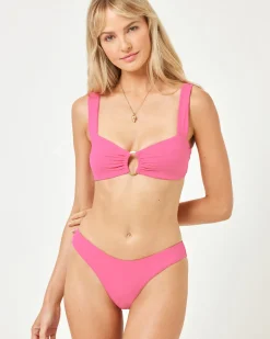 Hot Willow Bikini Top - Bubblegum Pink Bralette|Bikini Tops