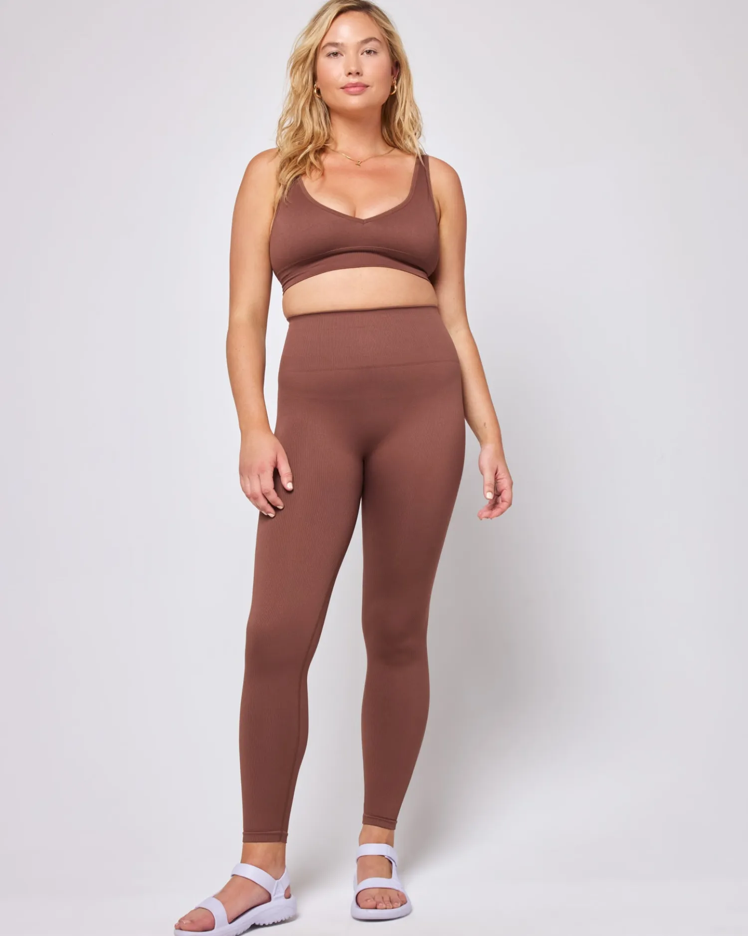 Clearance Work It Legging - Cafe Bottoms